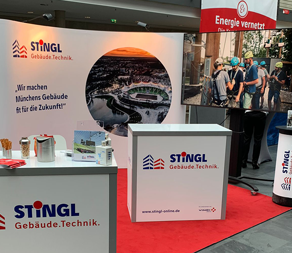 Unser Stingl-Team auf der Firmenkontaktmesse "Energie vernetzt"
